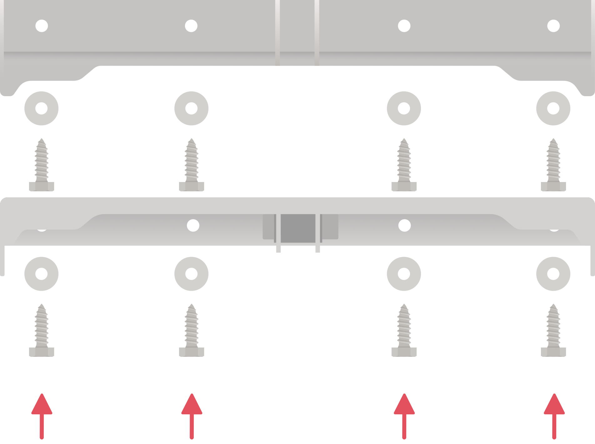 NextLink Wall Pivot Mount with Lag Bolts