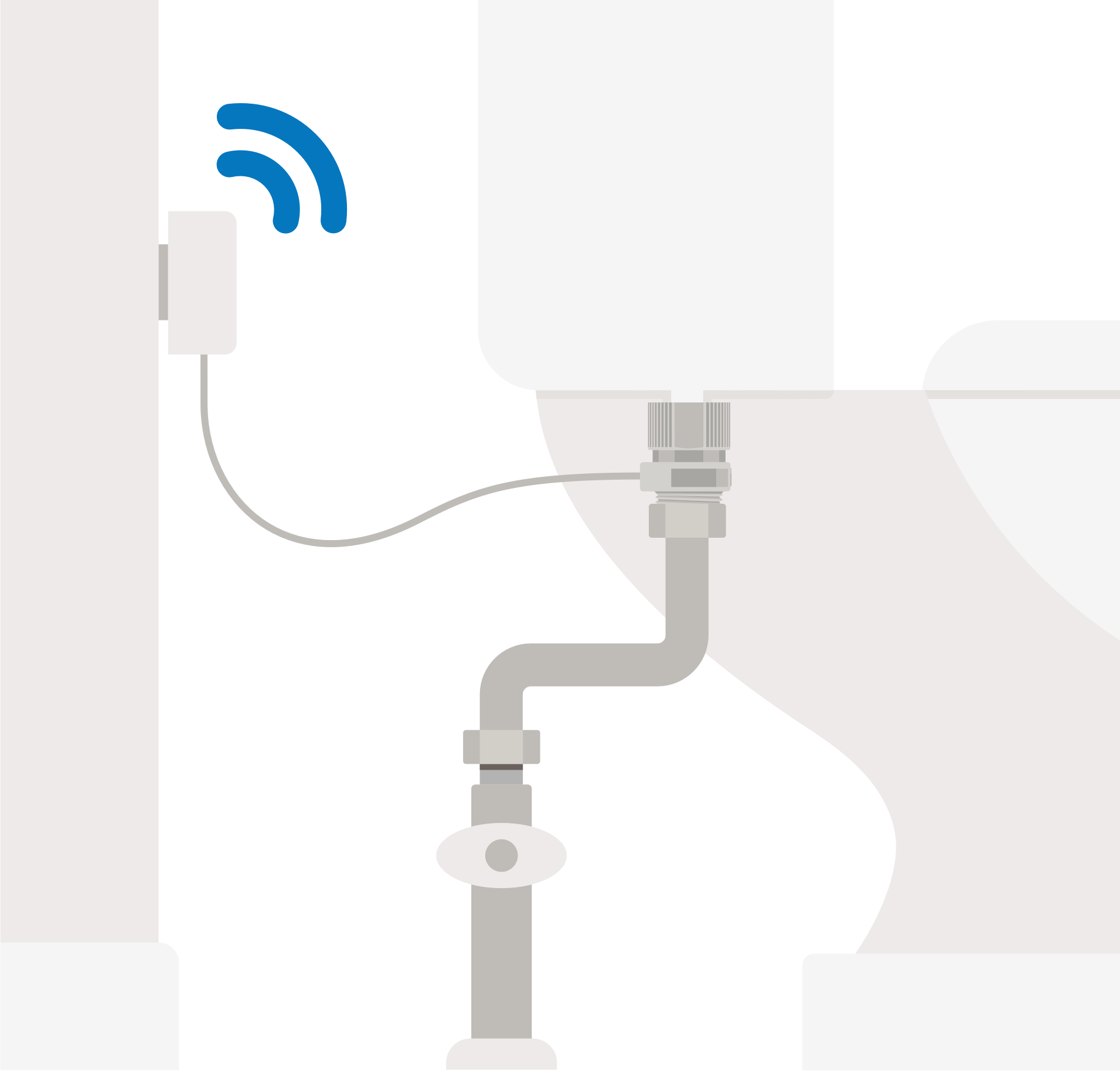 Mount Receiver Behind Toilet (Warm) Copy