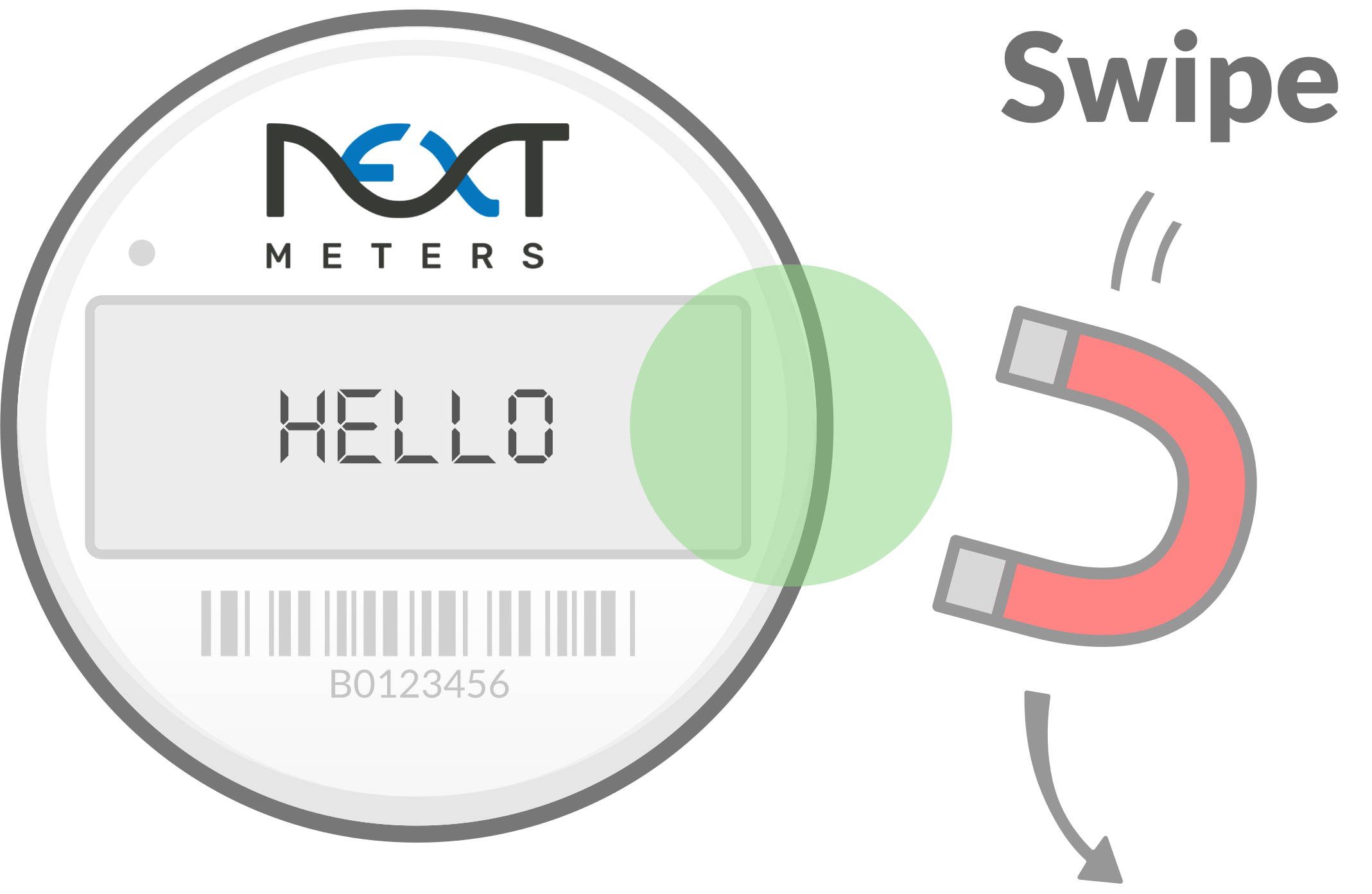 NR4 Swipe Magnet