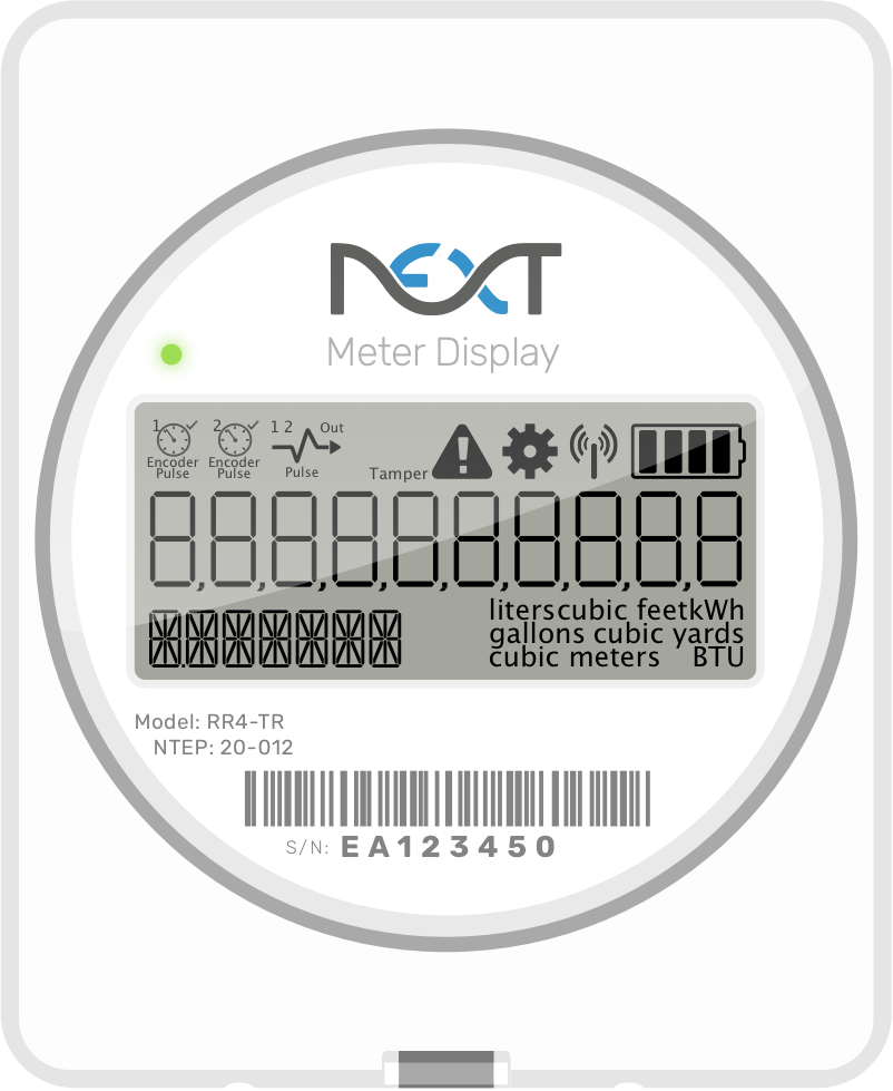 Changes will then appear on the RR4 Remote Reader